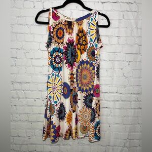 KORI size medium multicolored geometric print